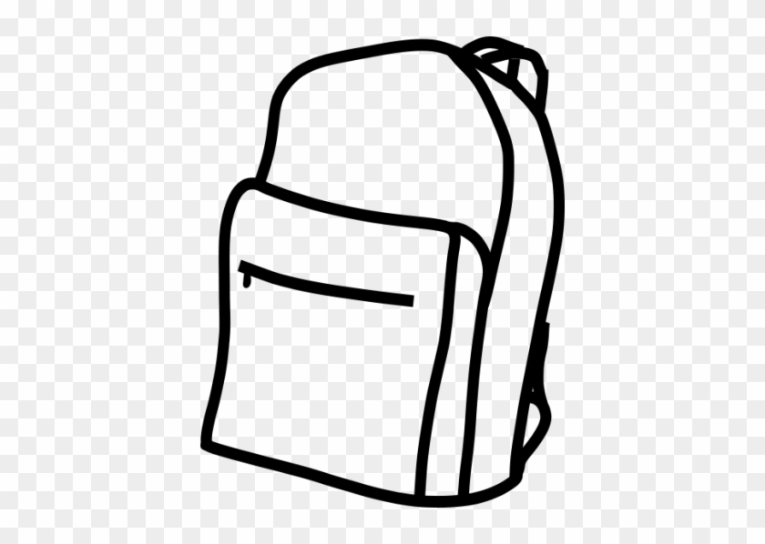 Backpack Clipart Black And White Free Clipart Images - Backpack Clipart Black And White #284343