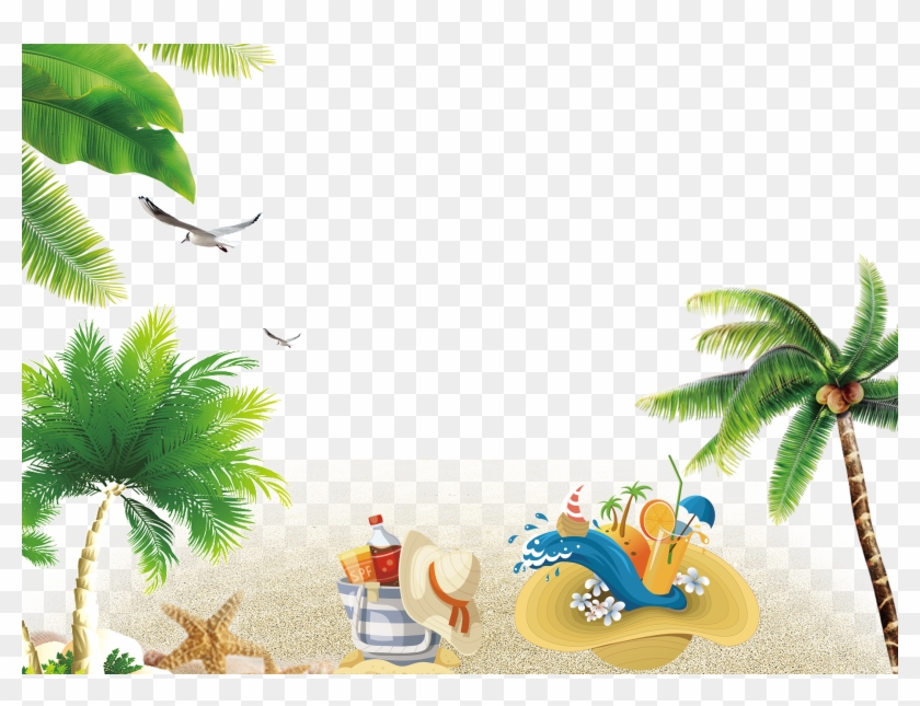 Beach Resort Wallpaper - Summer Wallpaper Png - Free Transparent PNG  Clipart Images Download