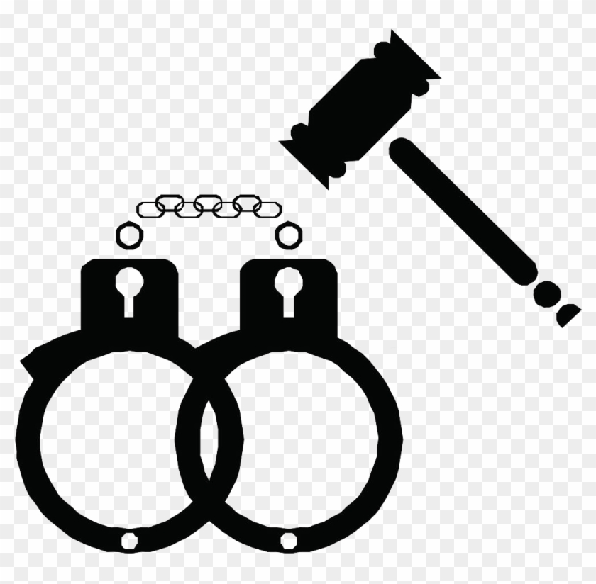 Handcuffs Crime Clip Art - Crime Clip Art #284397