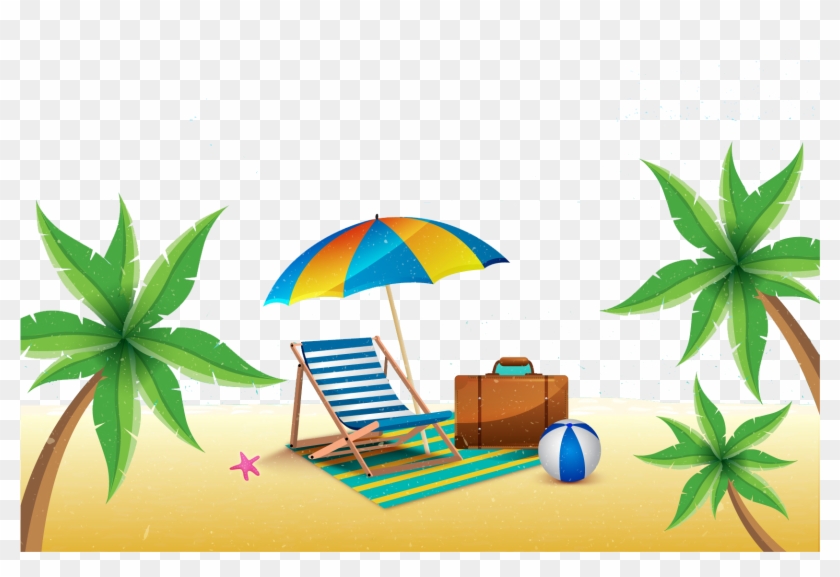 Beach Summer Png Image - Ferias Vetor Png #284448