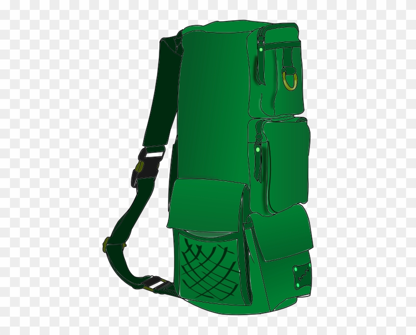 Green Backpack Png #284455