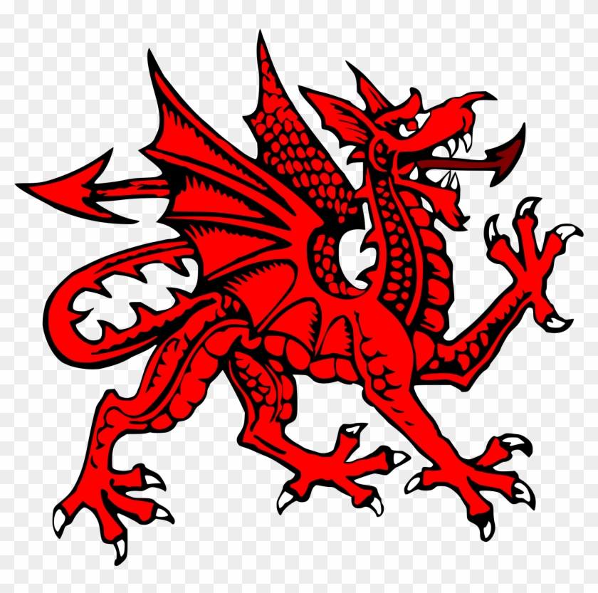 Open - Welsh Dragon Png #284459