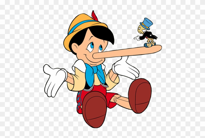 Cartoon Filii Clipart - Pinocchio And Jiminy Cricket #284461