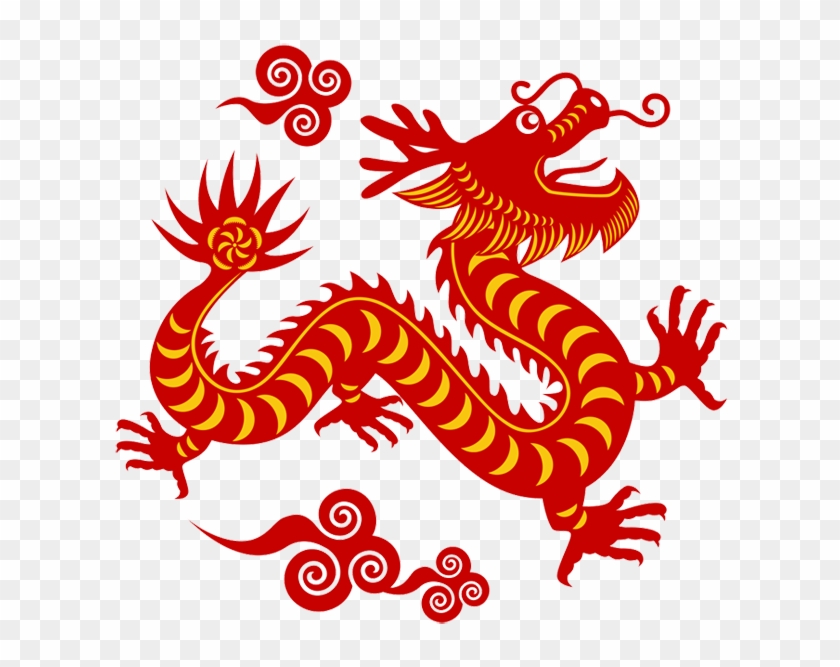 Cartoon Chinese Red Dragon - Year Of The Dragon 2012 #284476