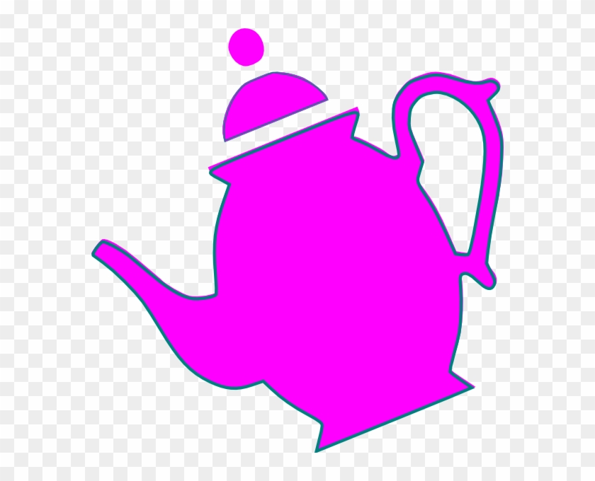 Cartoon Teapot Pouring #284495