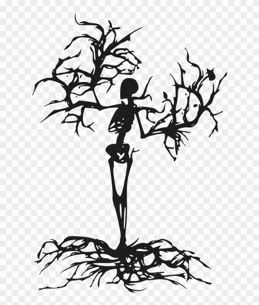 Scary Clipart Tree - Dead Tree Of Life #284497