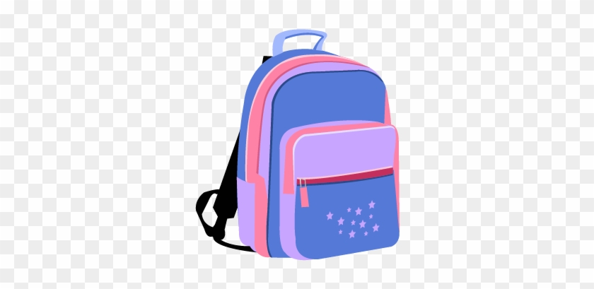 Backpack Bag Clip Art - School Objects #284522