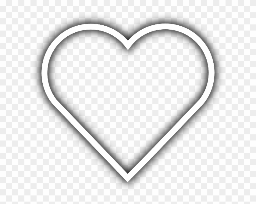 Heart, Love, Valentine, White - Heart Animated Black And White - Free  Transparent PNG Clipart Images Download
