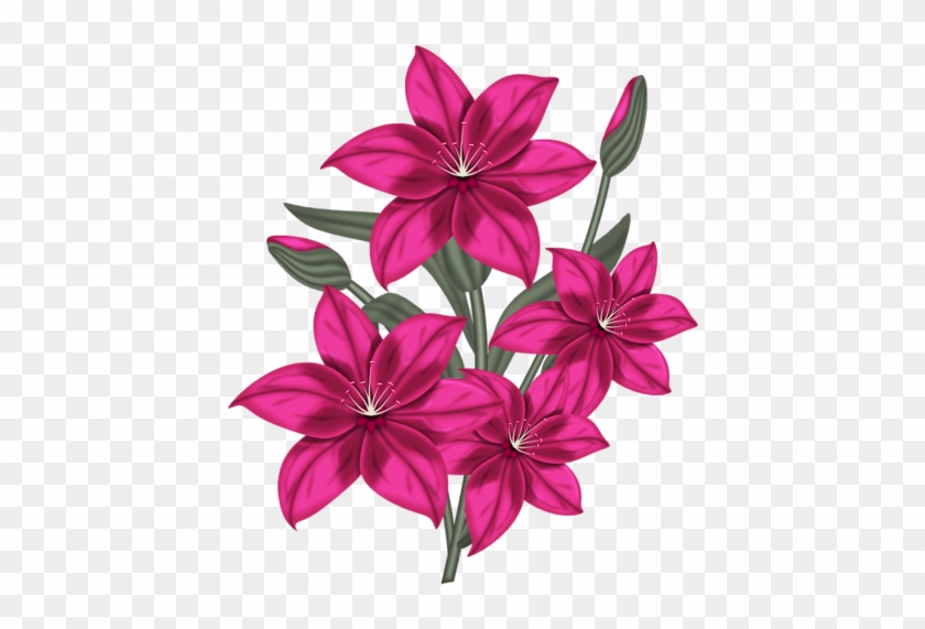 Flower Clipart - Flower Design For Charts #284644