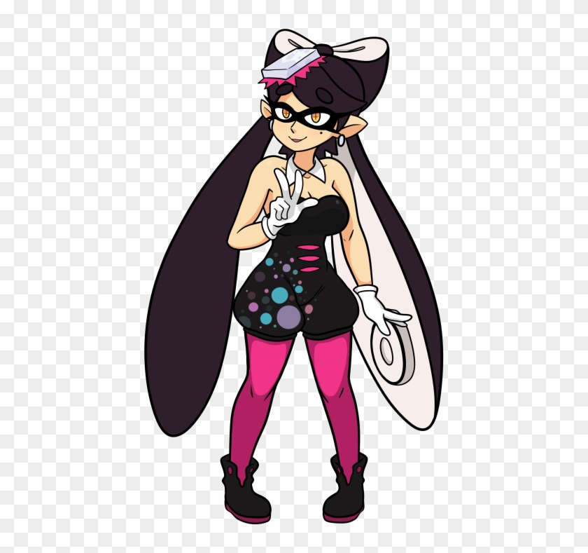 Clip Art Hair Bow - Splatoon Marie Callie Bikini #284661