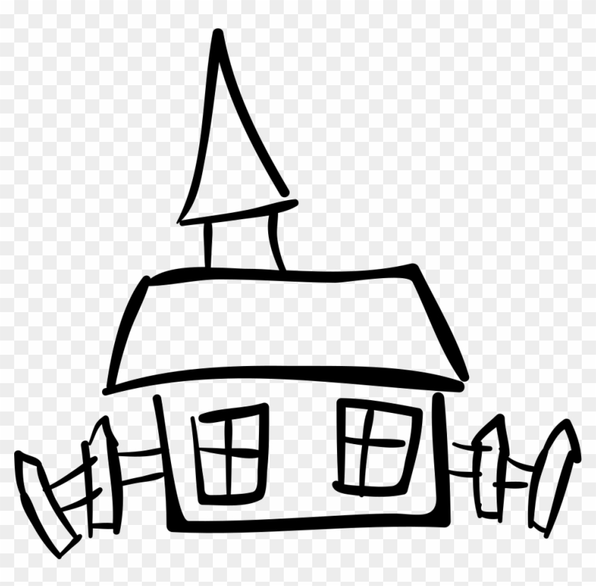 House Hand Drawn Building Comments - House Hand Drawn Png #284669