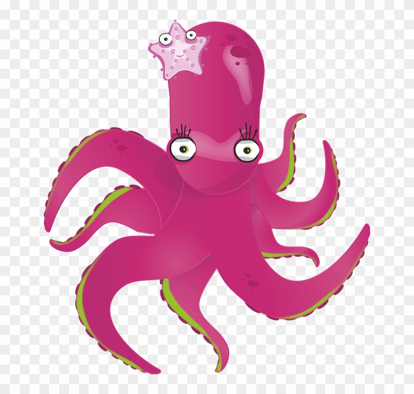Pictures Of Cartoon Octopus - Octopus #284676