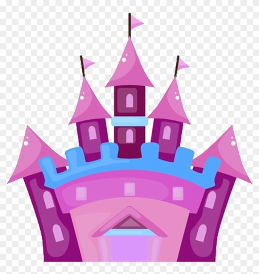 Purple Cartoon Fantasy Castle - Purple Cartoon Fantasy Castle #284764