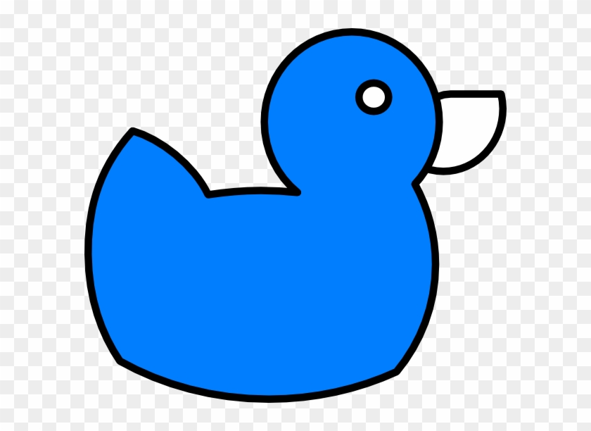 Blue Ducky Clip Art - Blue Duck Clipart #284712