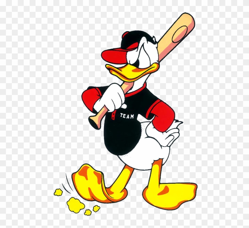 Fireworks Images Clip Art Free Download - Duck With A Bat #284720