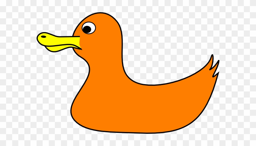Orange Duck Clipart #284763