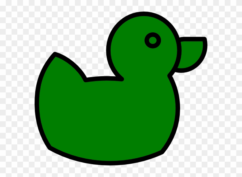 Green Duck Clip Art At Clker - Green Duck Clipart #284786