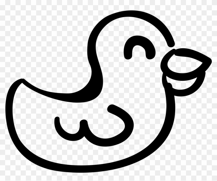 Bird Hand Drawn Animal Toy Comments - Hoe Teken Je Een Eend #284802