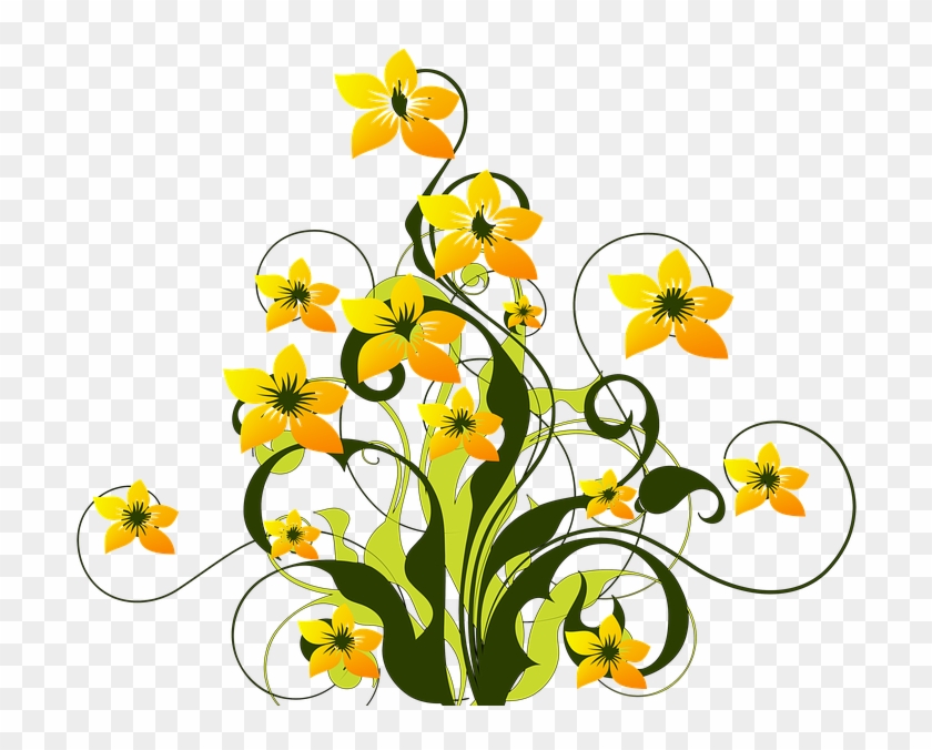 Easter Flowers Clipart 28, - You Inspire Me Because #284832