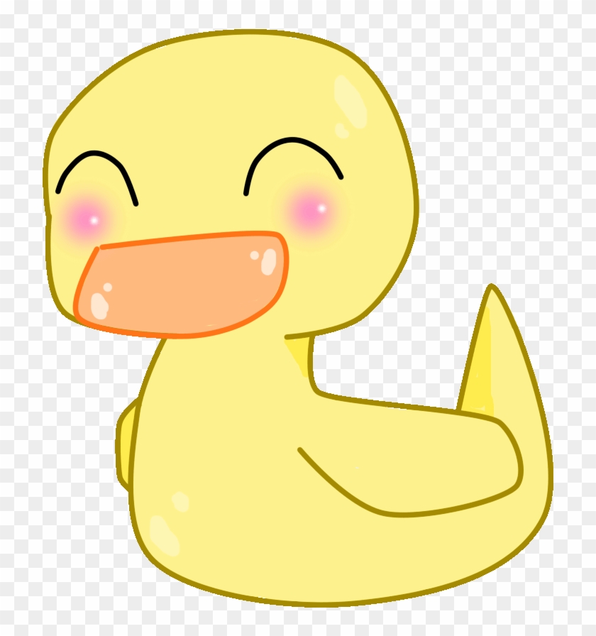 Drawn Duckling Chibi - Clip Art Rubber Duckys #284831