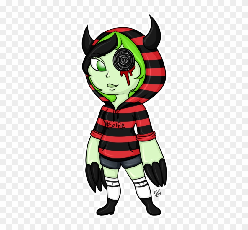 Chibi Demon Girl 2 By Haileywailey - Chibi #284931