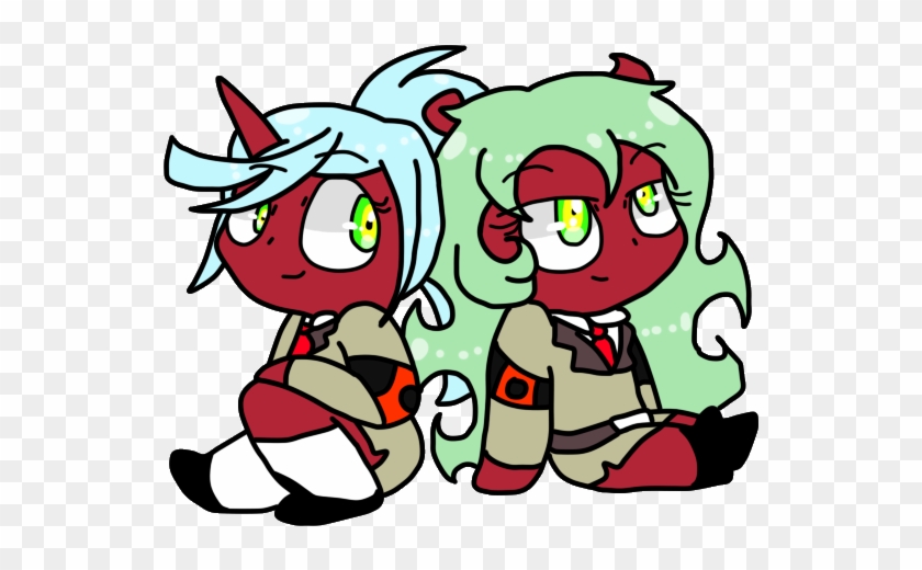 Chibi Demon Sister By Miraclegirl234 - Demon Sisters Chibis #284952