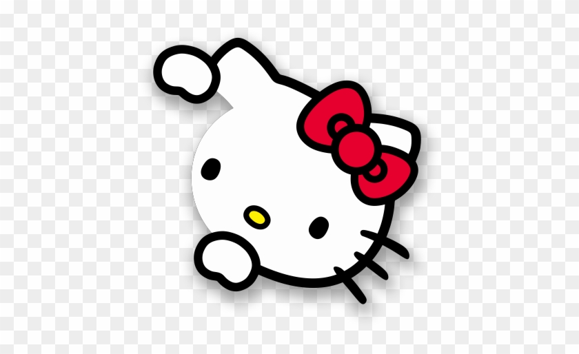 Pegatinas Coches Motos Hello Kitty 2 - Iphone X Hello Kitty Background #284957