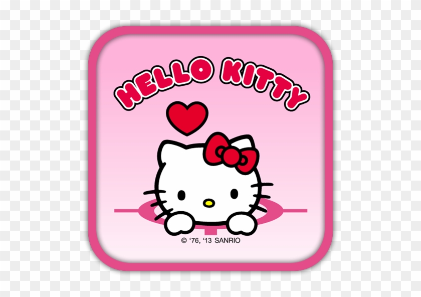 Hello Kitty Photo & Place - Hello Kitty Logo Name #284961