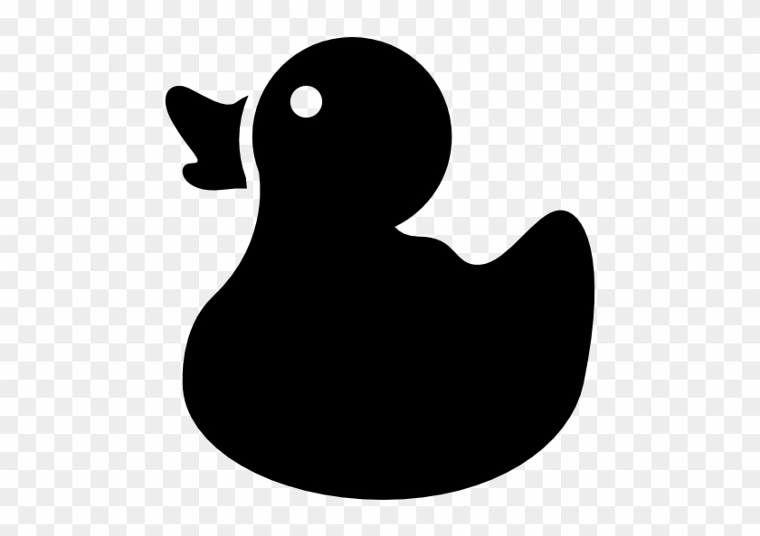 Ducks, Duckling, Duck Side View, Duck Silhouette, Duck - Silhouette Canard #284986