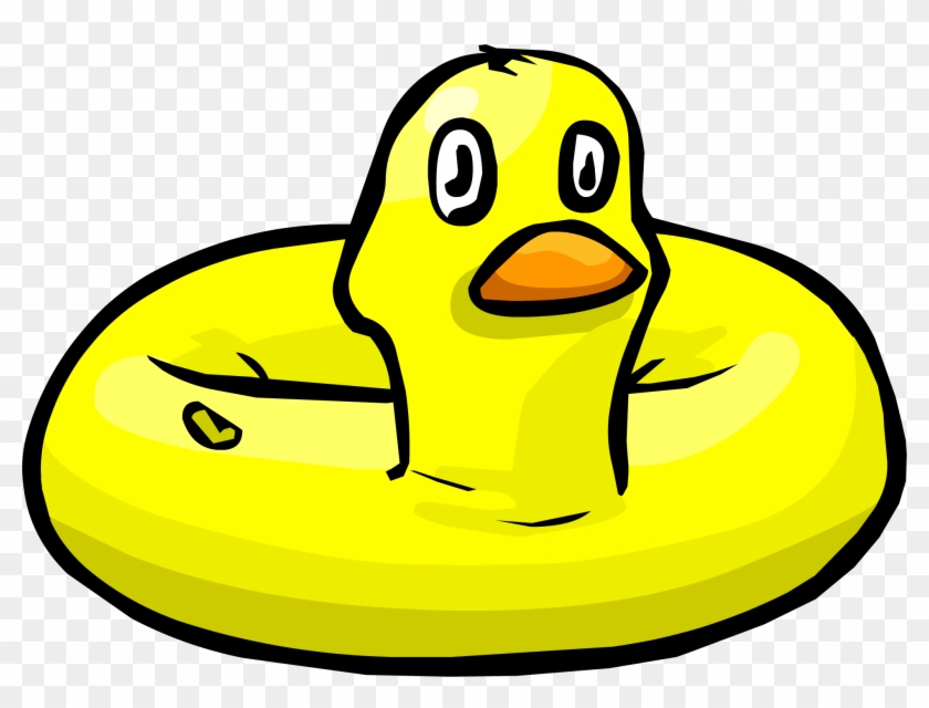 Inflatable Duck - Club Penguin Rubber Duck #284997