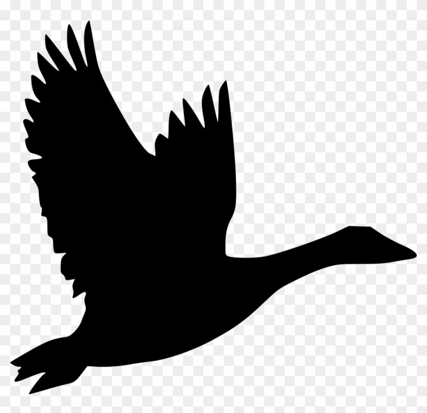 Bird Goose Flight Duck Clip Art - Goose Icon #285011