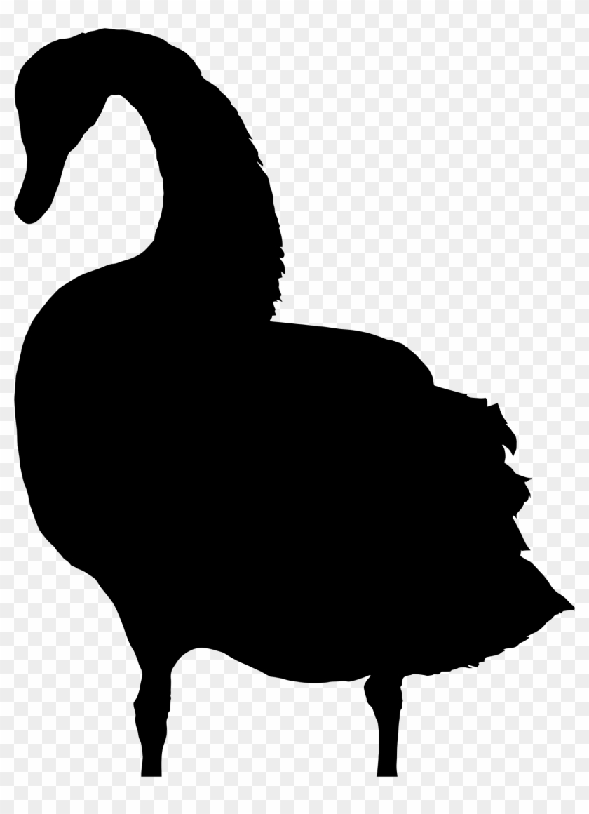 Big Image - Swan Silhouette Transparent #285070