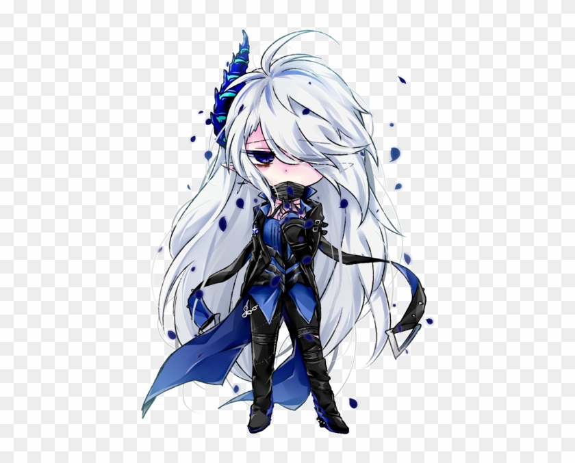 멜치 - Elsword Ciel Demonio Chibi #285089