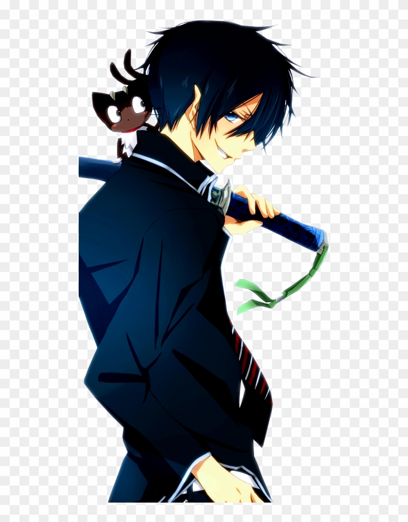 Rin Okumura Rin Okumura Render Rin Okumura Demon Form - Yandere Rin Okumura X Reader #285095