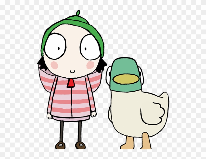 Sarah And Duck Drawing - Sarah And Duck Sarah #285161