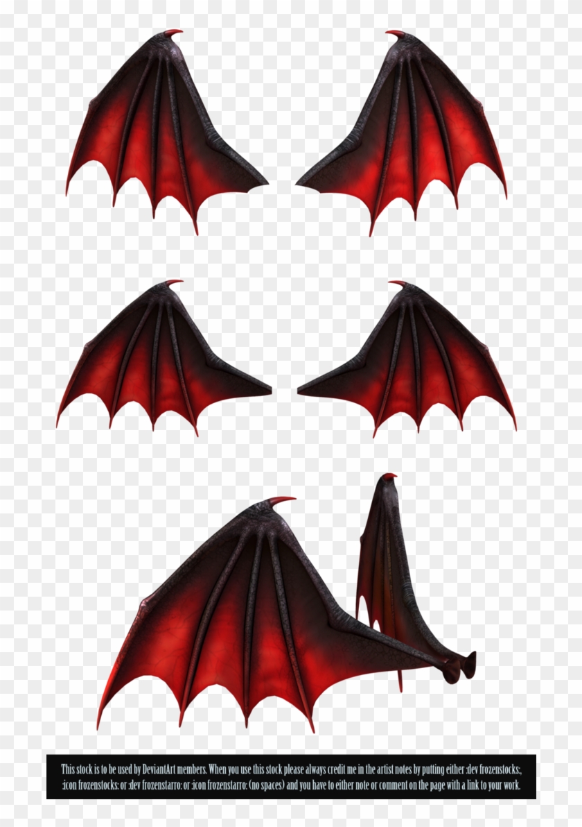 Anime Demon Girl With Dragon Wings 183280 - Demon Wings Png #285176