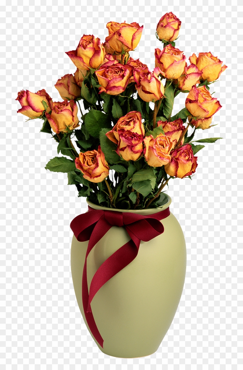 Flower Bouquet Vase Clip Art - Flower Bouquet Vase Clip Art #285485