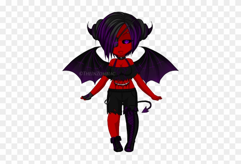 Demon Girl Adopt Open By Theinzombiac - Cartoon #285300