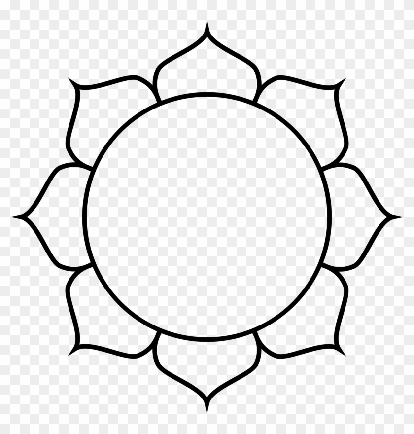 Lotus Flower Line Art - Lotus Flower Line Art #285322