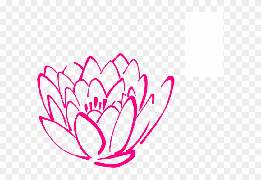 Pink Lotus Flower Clipart - Lotus Flower Ornament (round) #285342