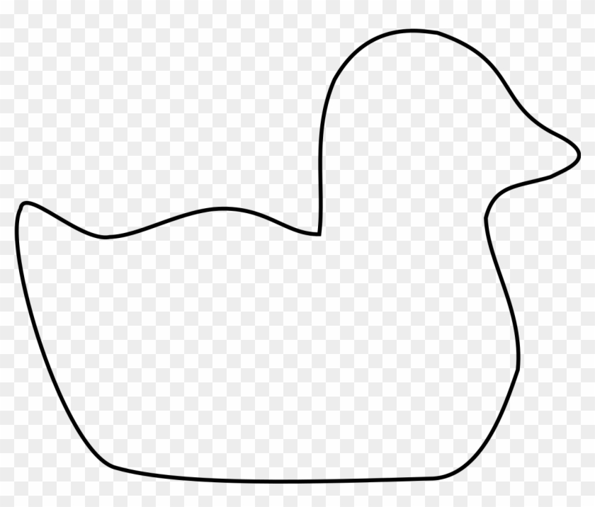 File - Duck Silhouette - Svg - Silhouette #285388
