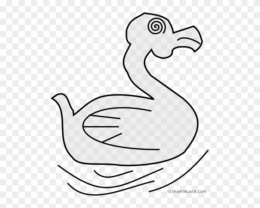 Grayscale Duck Animal Free Black White Clipart Images - Clip Art #285461