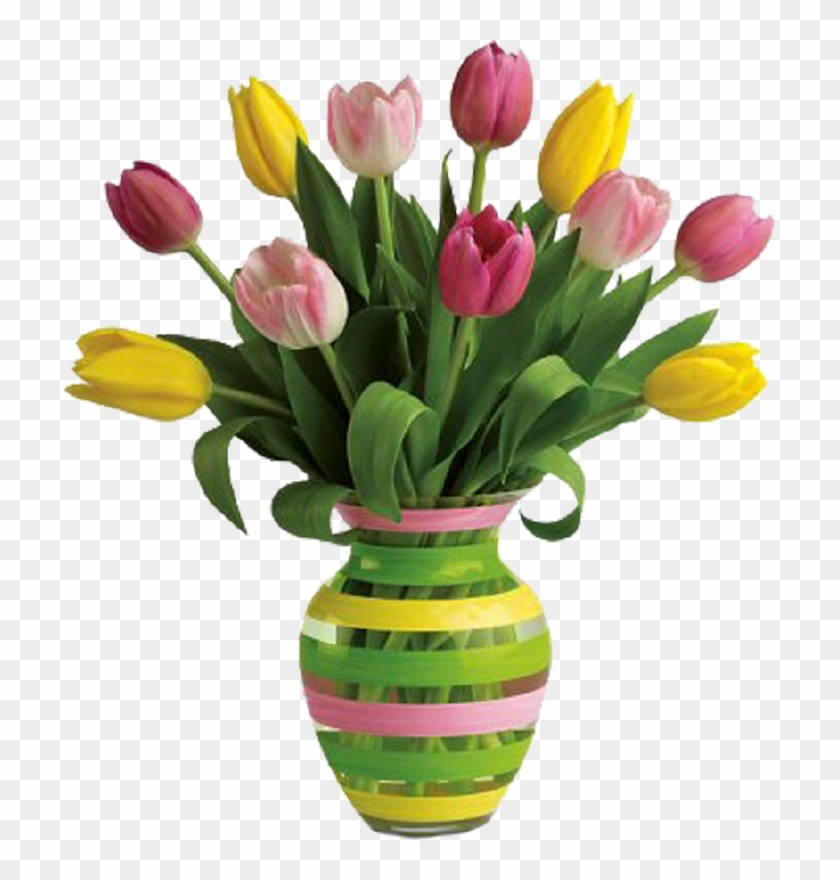 Clipart Flower In Vase - Happy Birthday To My Best Friend #285511