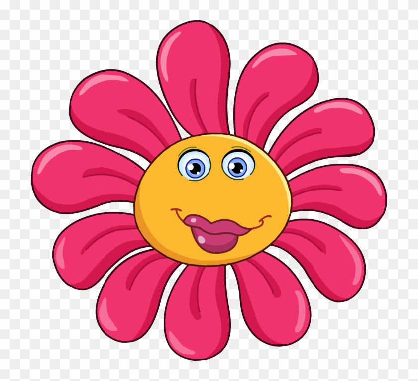 Emoji Clipart - Flower Cartoon #285542