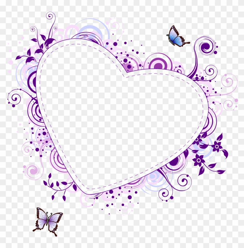 Hearts Clipart Heart Frame - Heart Frame Vector Png #285555