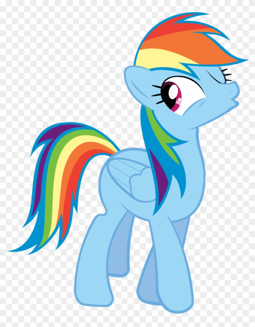 Duckface, Rainbow Dash, Safe, Simple Background, Transparent - Rainbow Dash Transparent Background #285673