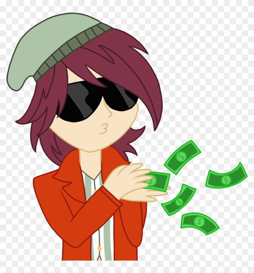 Mlprocker123, Beanie, Clothes, Dollar, Duckface, Equestria - All Dat Money #285684