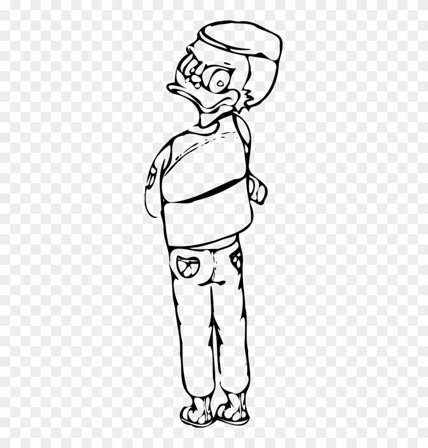 Free Comic Duck - Clip Art #285715