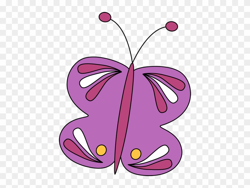 Purple Butterfly - Pink And Phrple Butterfly #285781