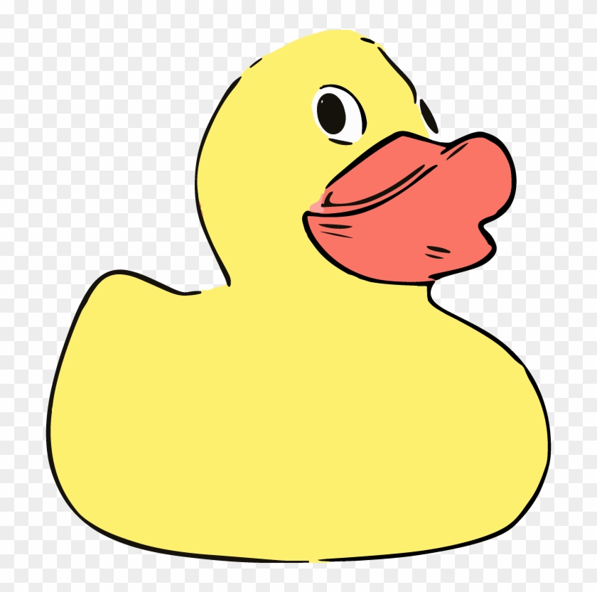 Rubber Duck Vector Graphic Art Free Vector Silhouette - Vectors Pro #285819